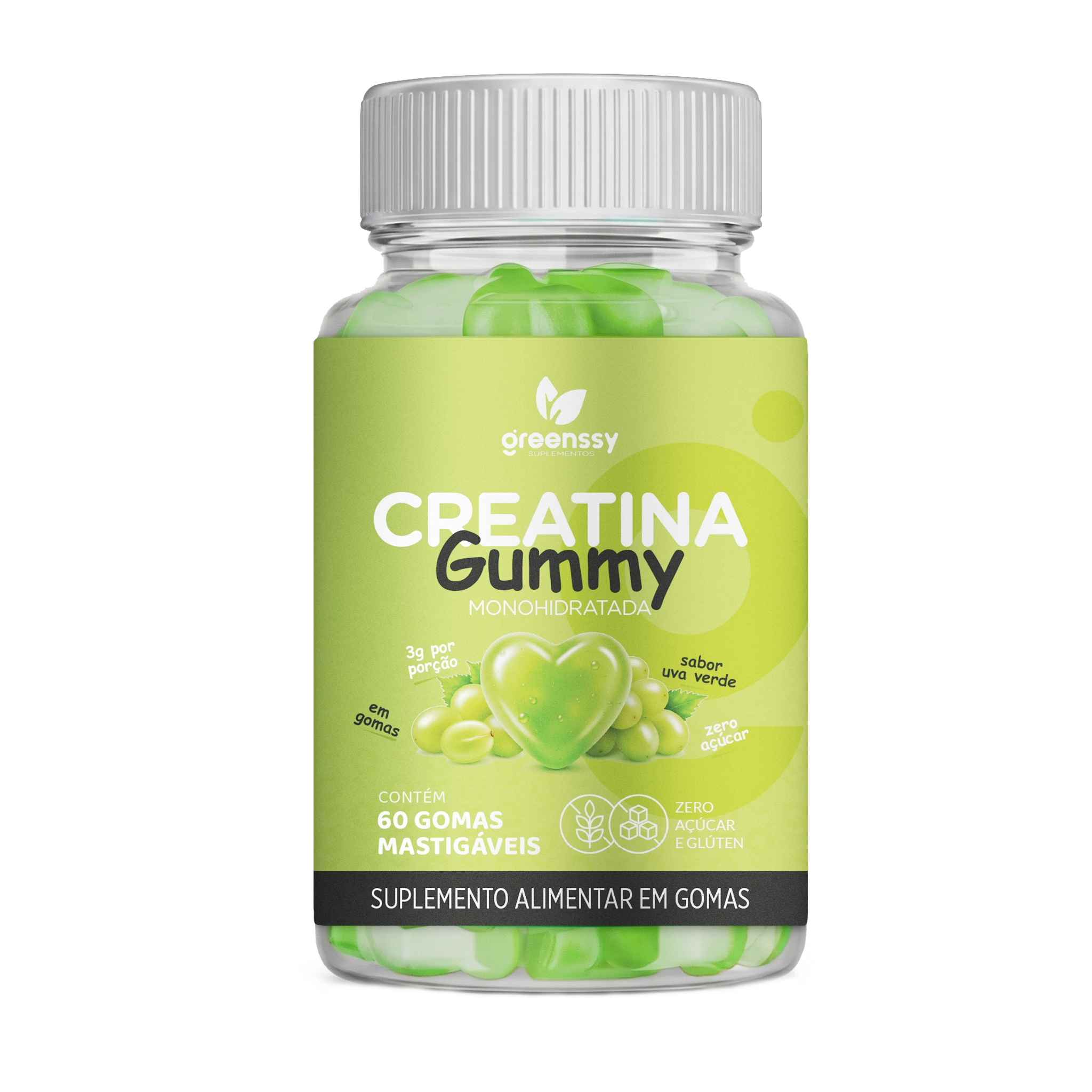 Creatina Gummy - 60 Gomas